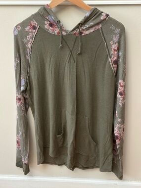 Mason & Belle Floral Long Sleeve with Hood